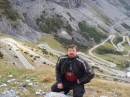 Moje maličkost na Passo de Stelvio
